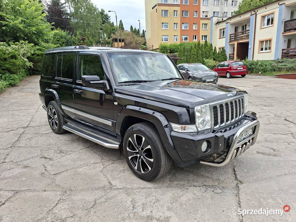 Jeep Commander 4x4 7osobowy Możliwa zamiana czarny Commander Bydgoszcz