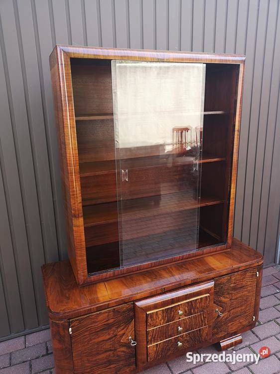 WitrynaSerwantka ARTDECO Politura Orzech Stara Swarzędz