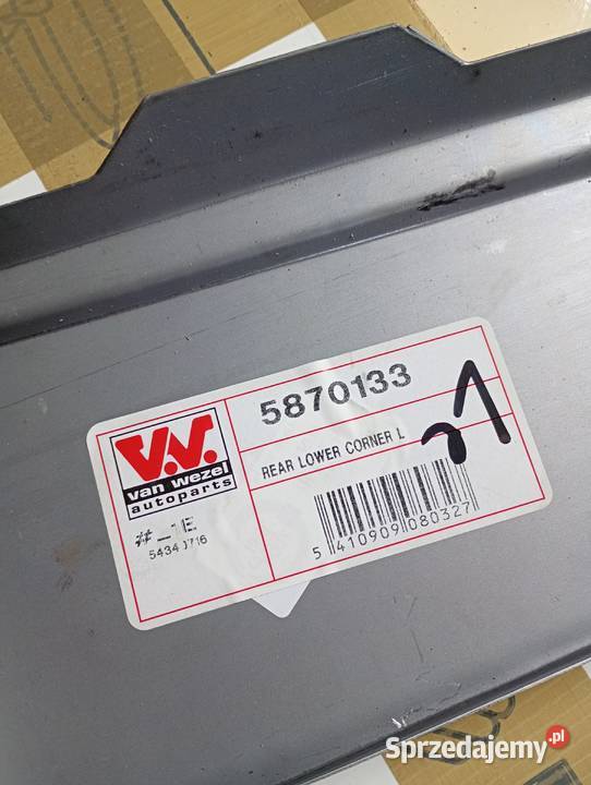 T3 VW panel tylny dolny pod zderzakiem lewy Wojciechów