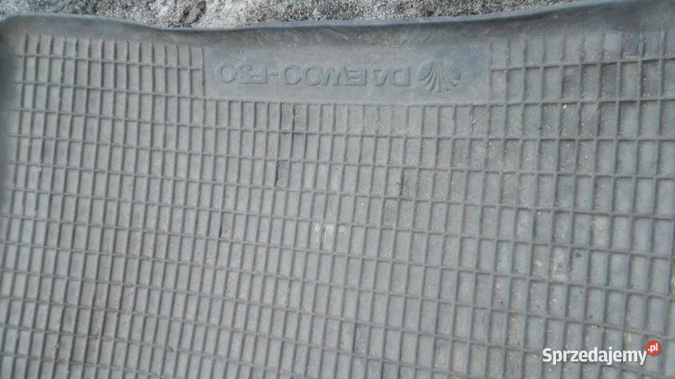 Kpl dywaniki gumowe fso daewoo polonez caro Pozostałe Suskowola