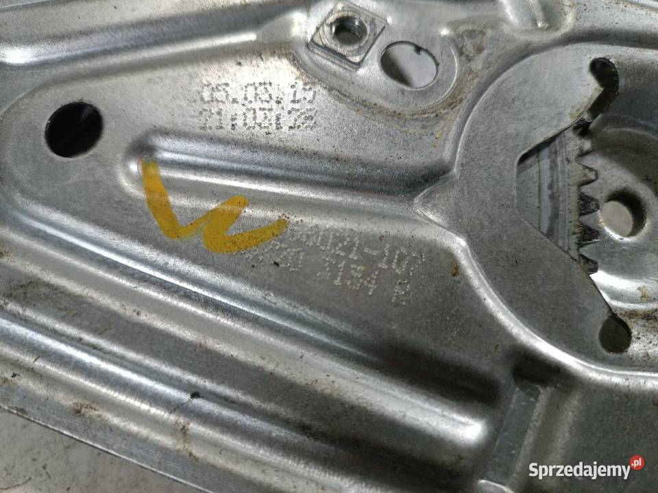 PODNOŚNIK SZYBY PRAWY PRZÓD RENAULT MEGANE III osobowe Mechanizmy opuszczania szyb