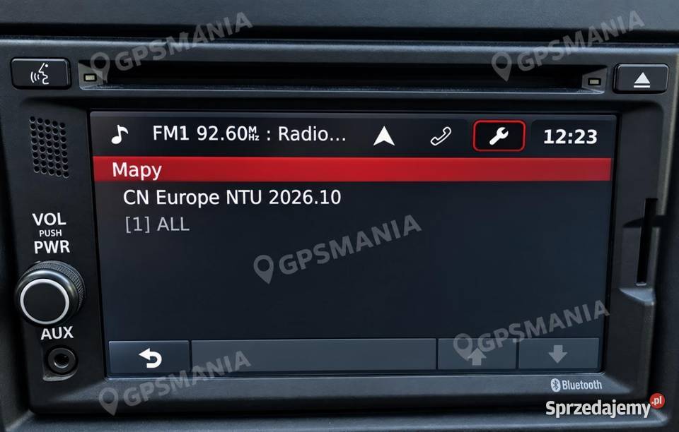 Mapa Suzuki Fuji Gamrin Vitara Swift SX4 Europa Aleksandrów Łódzki