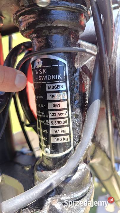 Sprzedam motocykl WSK mazowieckie Siedlce