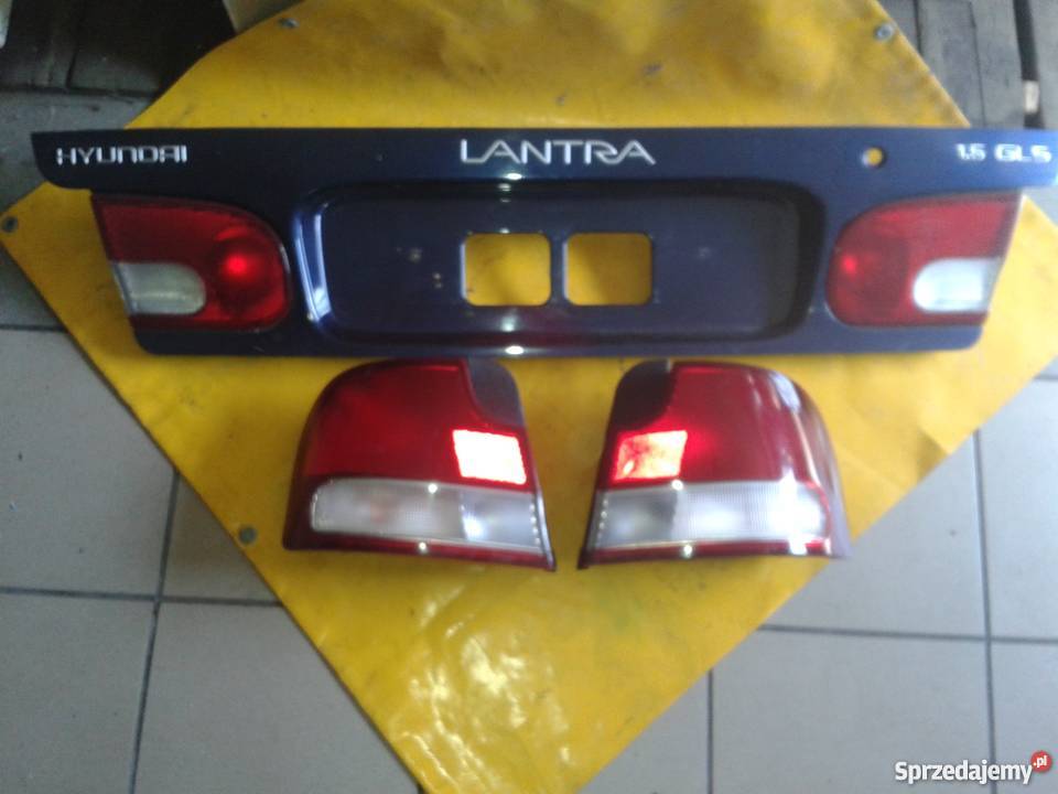 lampy tył lewaprawa z listwą Hundai Lantra r9296 Piotrków Trybunalski