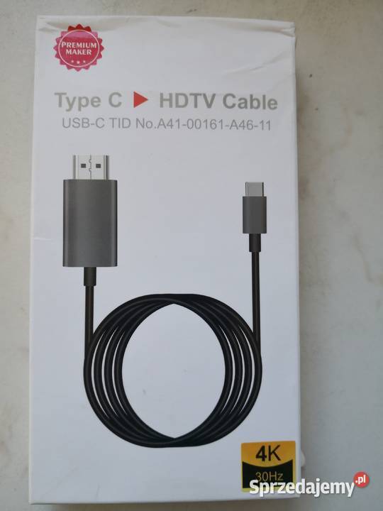 KABEL ADAPTER USB-C 3.1 TYP C DO HDMI 4K MHL 200cm