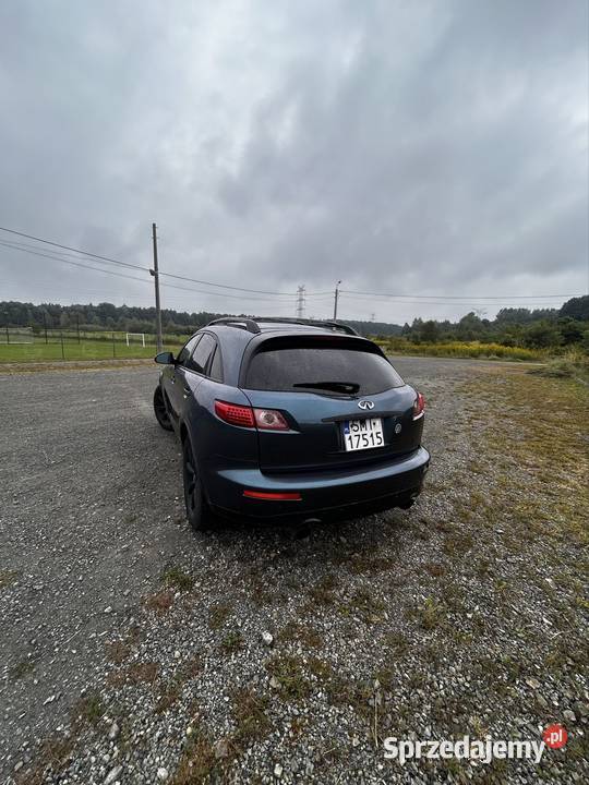 Infiniti FX35 lpg zamiana zamienię 4x4 Rok produkcji 2005 Wojkowice