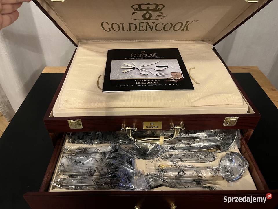 Wlegancki komplet sztućców wielokolorowy Warszawa