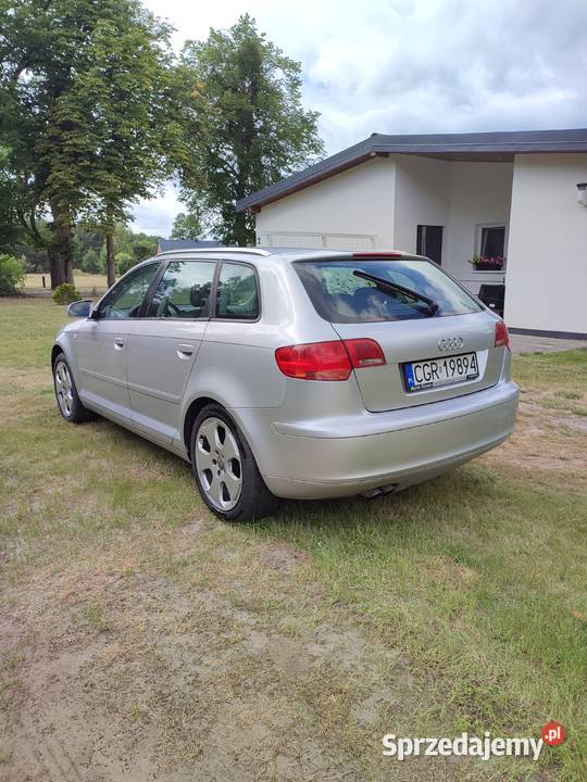 Audi A3 8P Sportack 19 tdi elektryczne lusterka Motoryzacja Wielki Wełcz