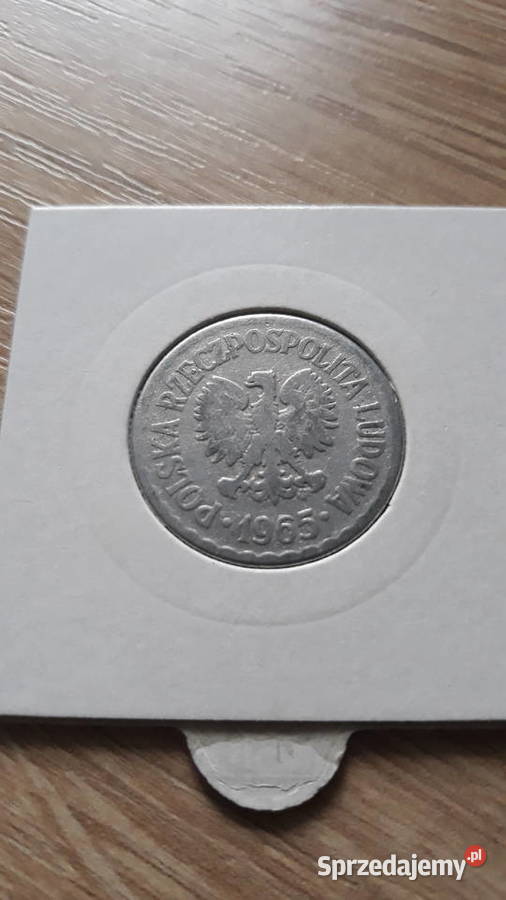1 złoty 1965 r PRL 4 Rzadkość Konin
