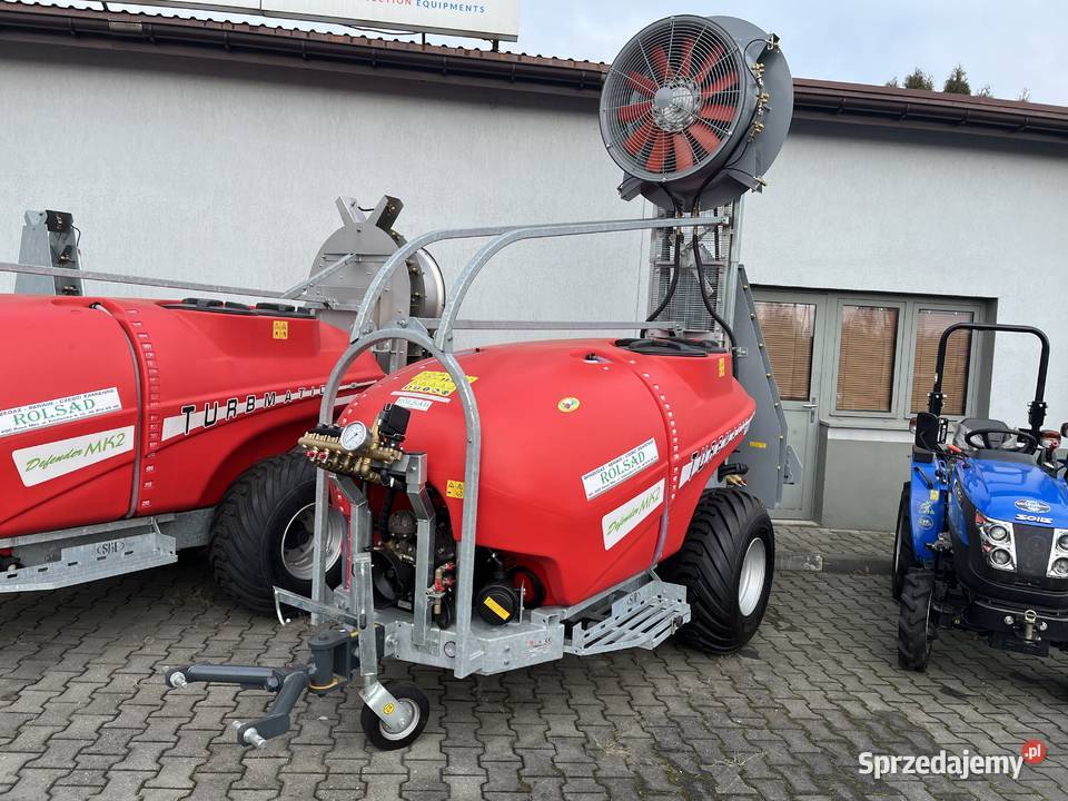 opryskiwacz sadowniczy SAE Turbmatic 2000 l dwa nieuszkodzony Opryskiwacze Rawa Mazowiecka