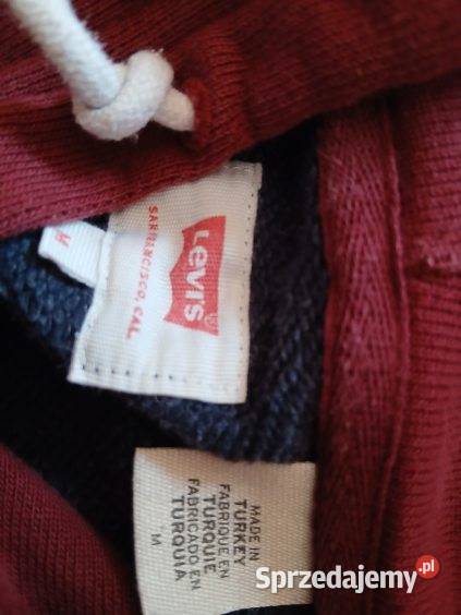 Bluza Levis z kapturem granatowa Suwałki