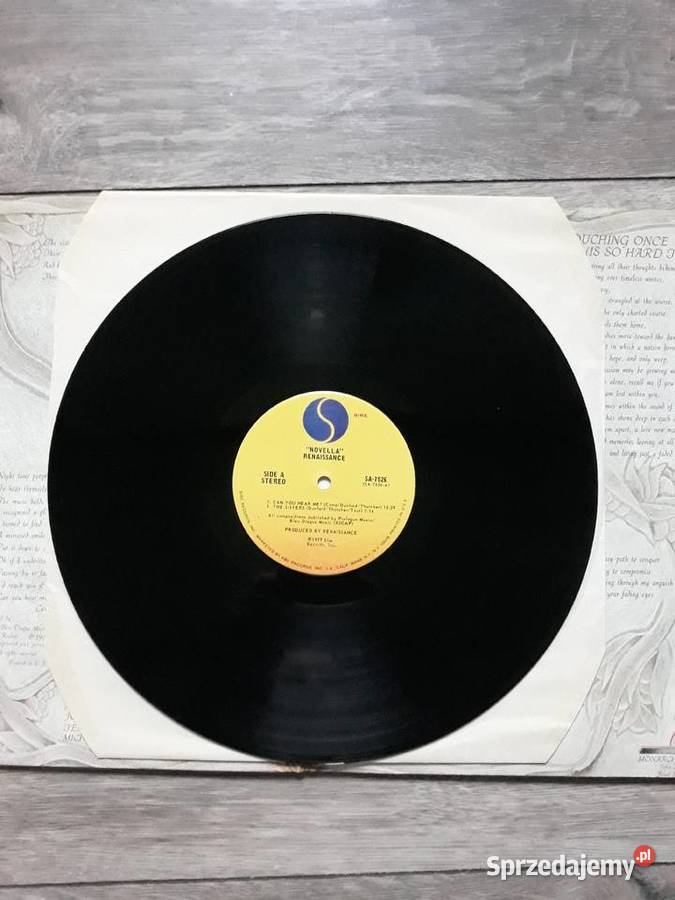 RENAISSANCE NOVELLA orginalny album 1977r 1 płyta podkarpackie