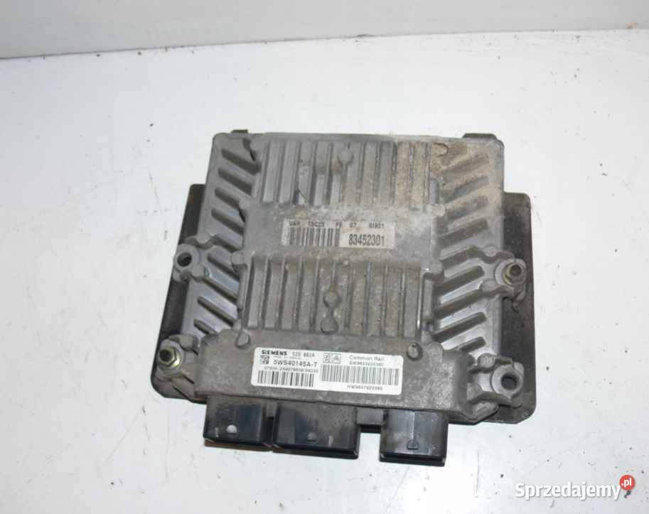 PEUGEOT 307 20 HDI KOMPUTER STEROWNIK SIEMENS osobowe Komputery Wielkie Drogi