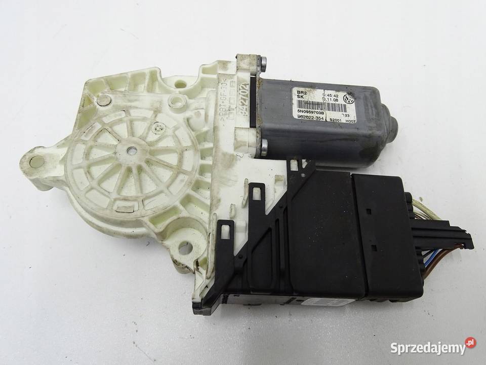 SILNICZEK SZYB LEWY TYŁ LEWY TYLNY 5N0959703B VW Części samochodowe sprzedam