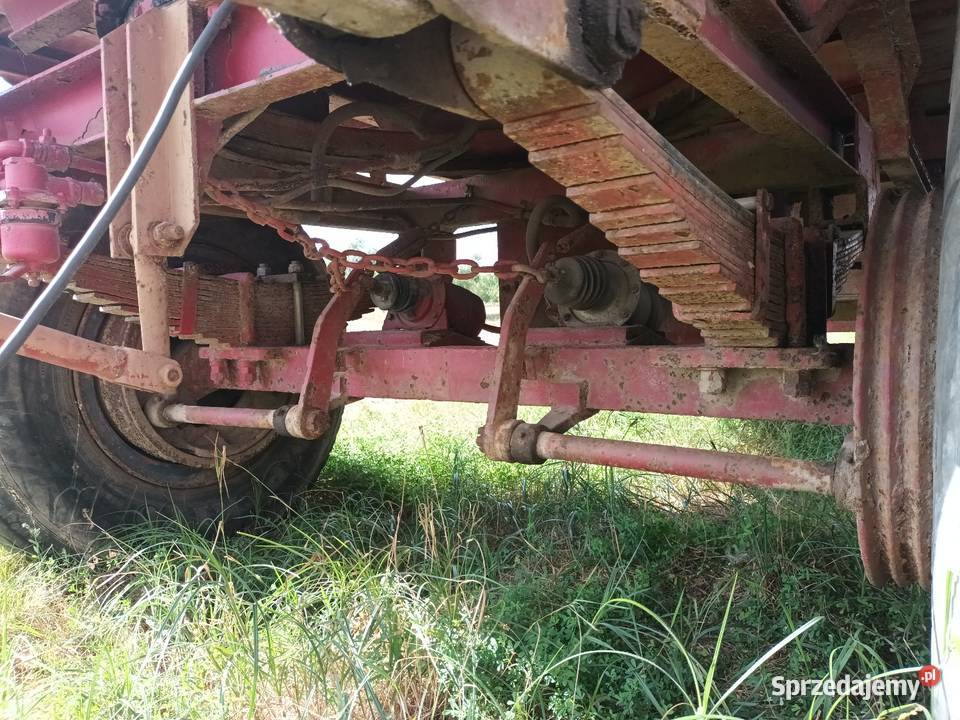 Przyczepa sztywna 16 ton Koła TIR 6m Solidna do nieuszkodzony Starogard Gdański