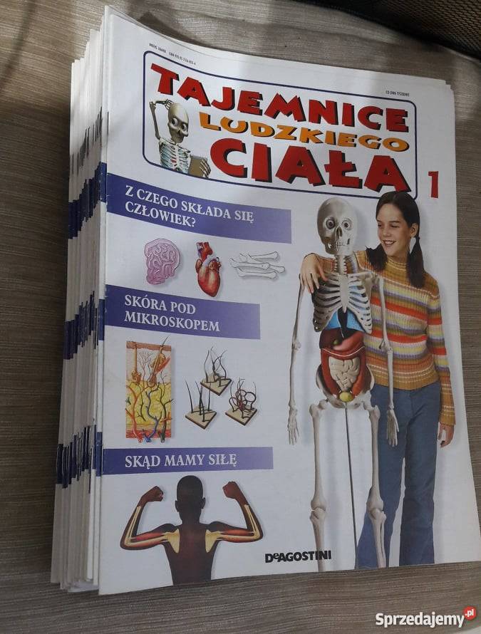Tajemnice Ludzkiego Ciała Cz 2 Tajemnice ludzkiego ciała 75 części (od nr 1 do nr 75) Poznań