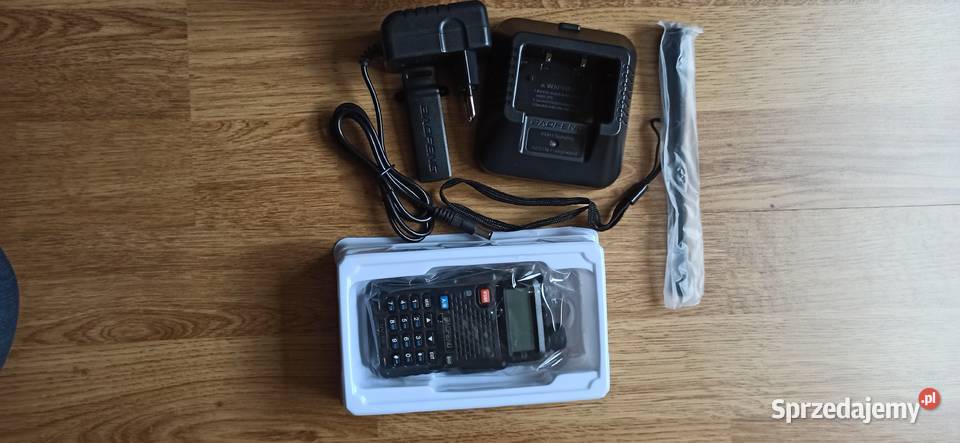 Radiotelefon Baofeng UV5R policja straż pożarna