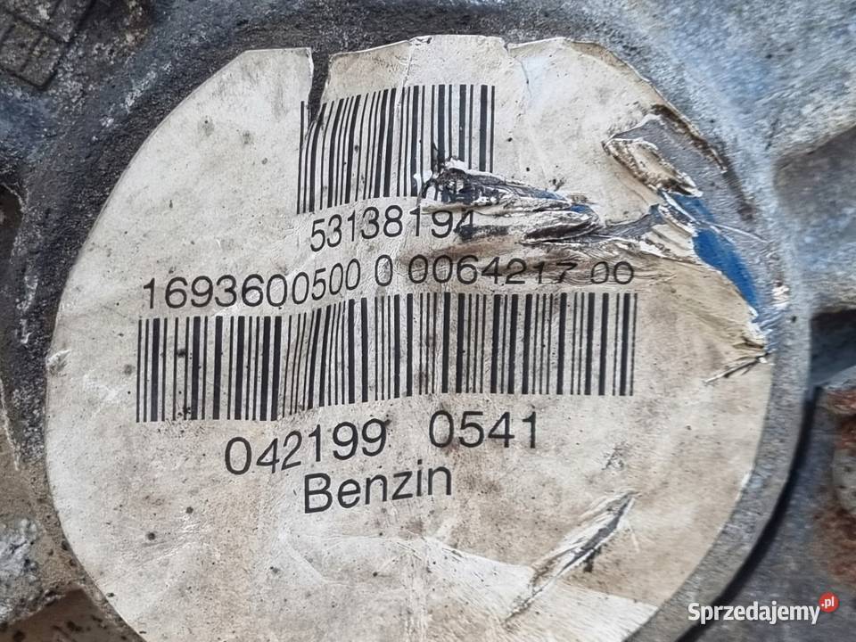 Mercedes W169 20 T turbo SKRZYNIA BIEGÓW osobowe Rudka