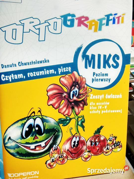 Ortograffiti czytam rozumiem korepetycje Operon mazowieckie Warszawa