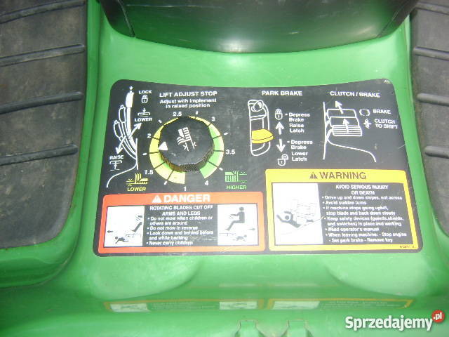 john deere traktorek kosiarka stigamtdtoropoulan Szaflary