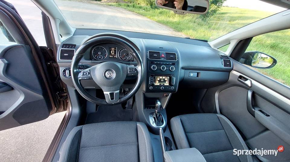 VW Touran 2014r 16TDI DSG dq250 wielofunkcyjna kierownica świętokrzyskie Ostrowiec Świętokrzyski