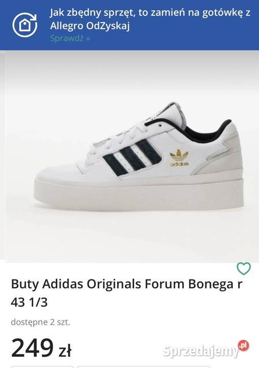 Snakersy damskie niskie Adidas Forum Bonega r38 Obuwie Łódź