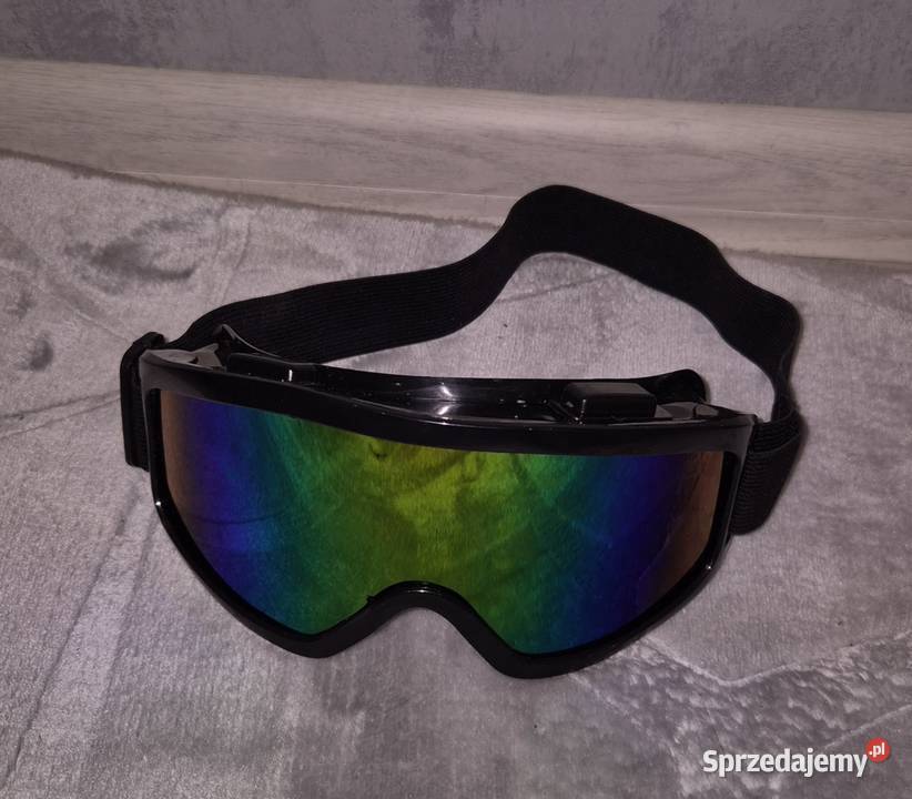 Gogle okulary motocyklowe narciarskie rowerowe