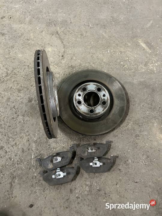 Tarcze klocki przód golf Audi seat skoda 5x100 Kęty