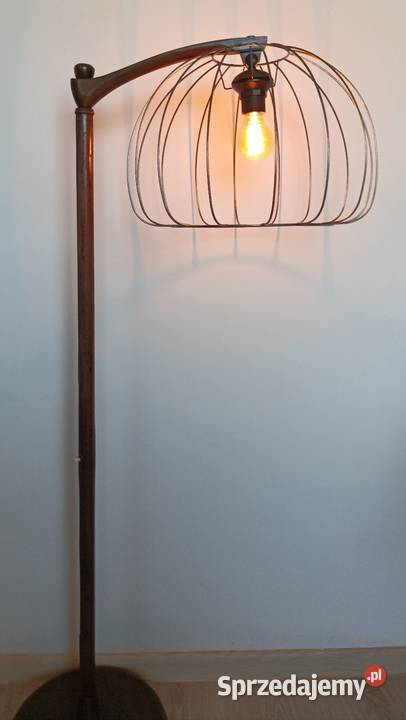 Stara lampa podłogowa Dzierżoniów