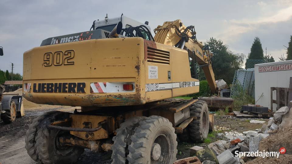 Liebherr 902 śląskie Chełm Śląski