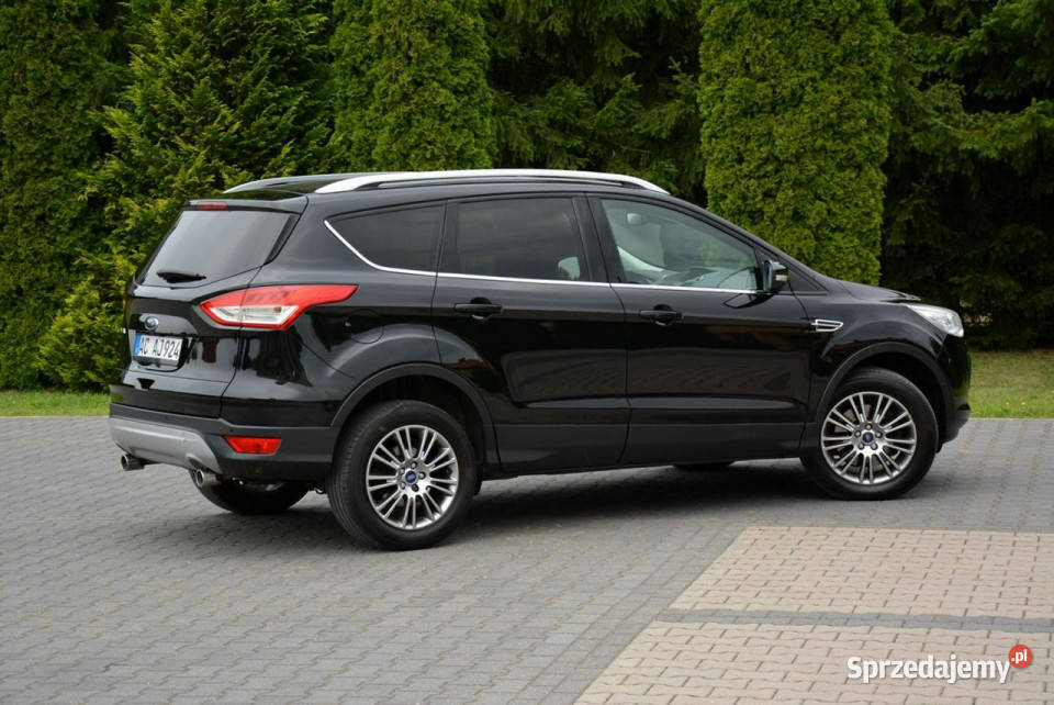 Ford Kuga Panorama AWD Skóry BiXenon Ledy Sony wspomaganie kierownicy