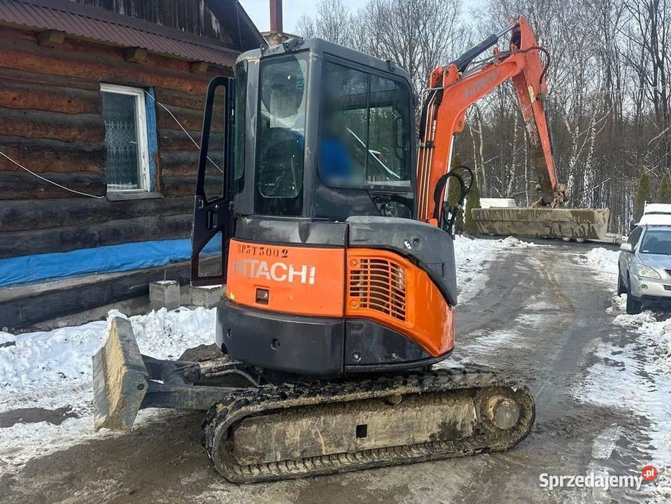 Minikoparka Gąsienicowa HITACHI ZX33 ZX33U3 CLR Tymowa