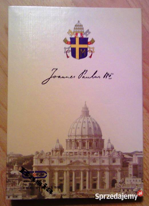Album na Monety Medale Jan Paweł II 50 mm w Sosnowiec sprzedam