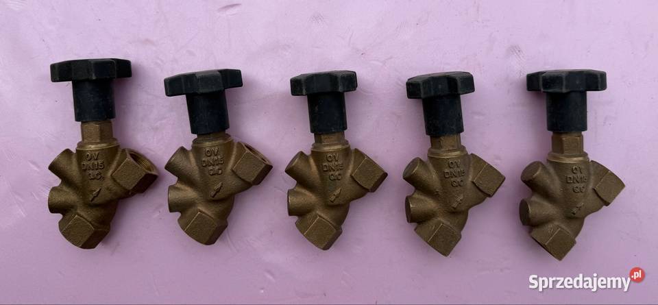 5 zaworów skośnych Oventrop Zawory Radom