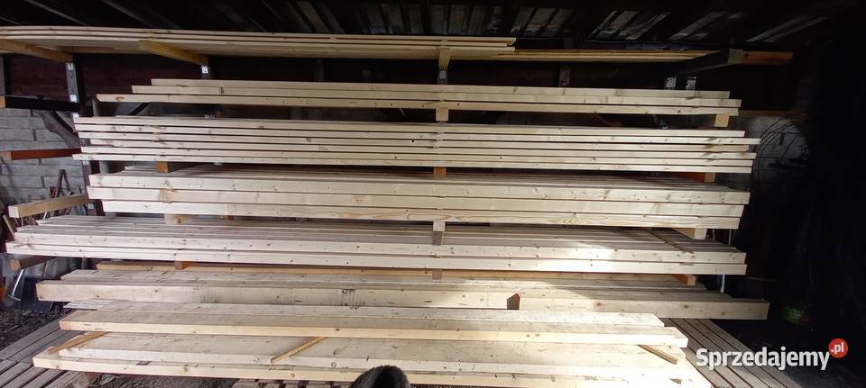 kantówki 9x 4 drewno konstrukcyjne Budowa Błotnica Strzelecka