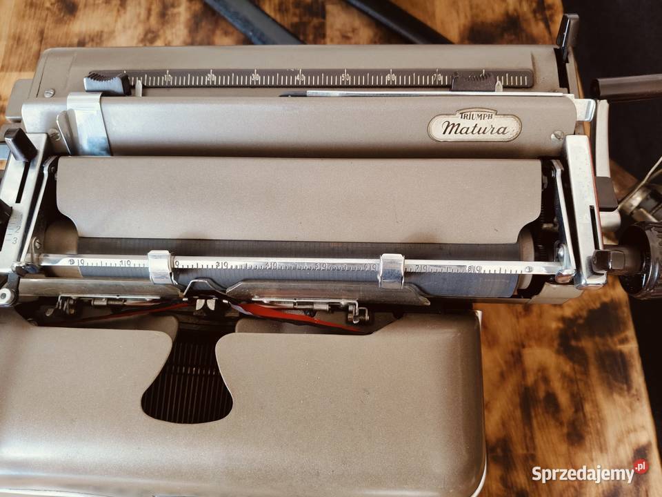 Maszyna do pisania Triumph duża ciężka dekoracja Sandomierz