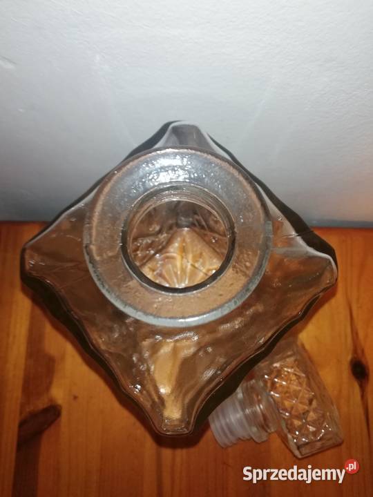 Szklana Karafka PRL Warszawa
