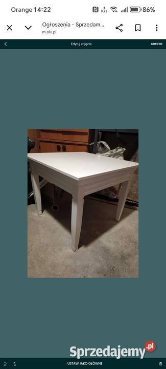 Sprzedam krzesła tapicerowane i stół kawowy Bielsko-Biała