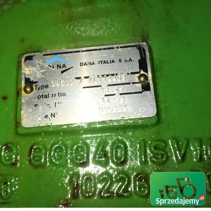 Przedni most 303174 Oś przednia AL114403 John wielkopolskie Wilkowo