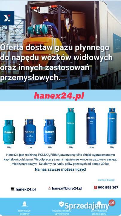 BUTLA GAZOWA PROPAN GAZ GORZÓW DOSTAWCA BUTLI Gorzów Wielkopolski