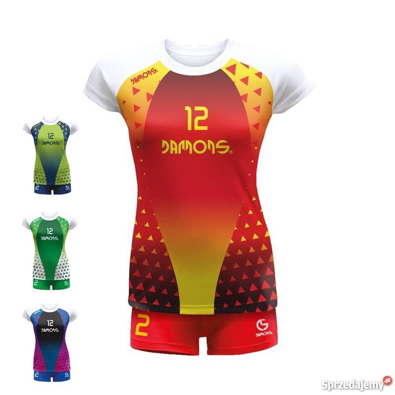 Profesjonalne stroje siatkarskie damskie Damons Kamyk