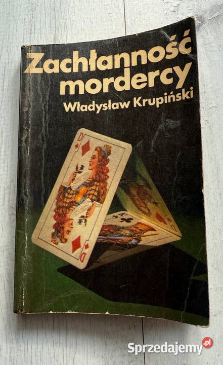 Książka Zachłanność mordercy Władysław Krupiński Łódź sprzedam