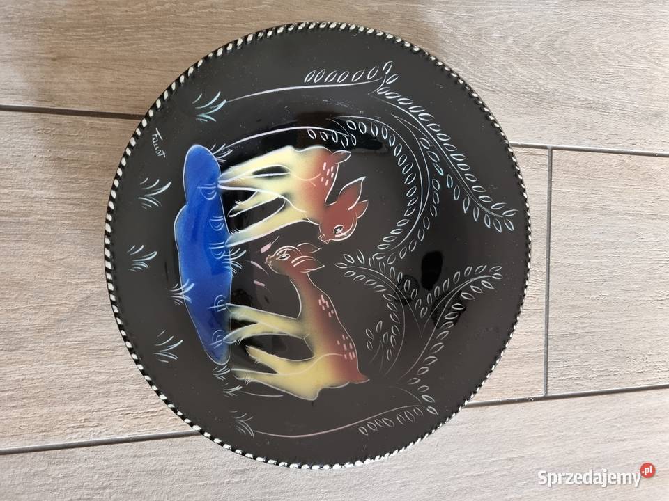 Półmisek ręcznie malowany Wola Podłężna