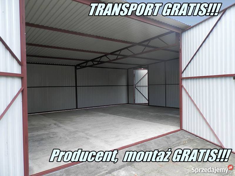 Garaż blaszany RAL blaszak 6x5 garaże blaszaki Lublin sprzedam