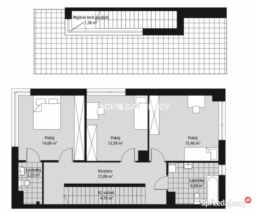 Sprzedam dom bliźniak Kraków 12434m2 Sprzedaż małopolskie
