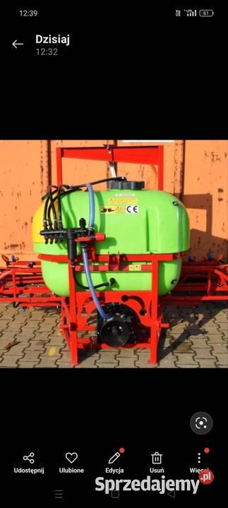 Opryskiwacz 300 l 10 mV