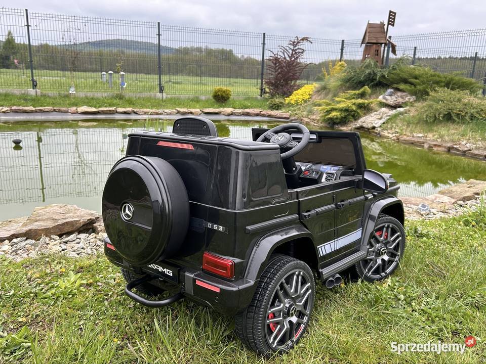 Auto na akumulator Samochód dzieci Mercedes G63 17kg Łopuszno