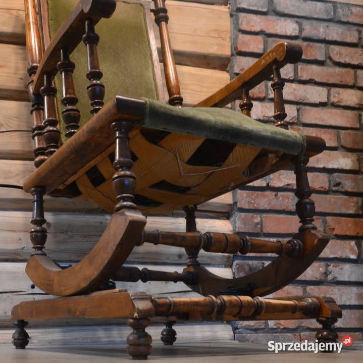 Zabytkowy fotel amerykański Meble Warszawa sprzedam