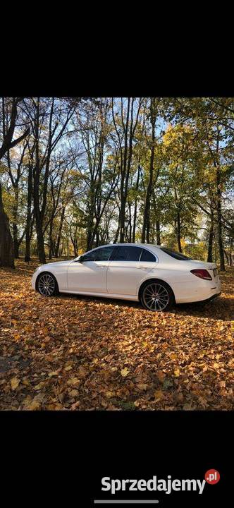MercedesBenz Klasa E 30 diesel 286 2019r 1 2925cm3 Ląd