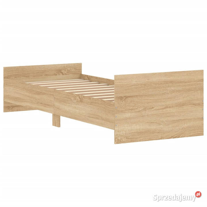 Łóżko bez materaca dąb sonoma 75x190 WM835948 Warszawa